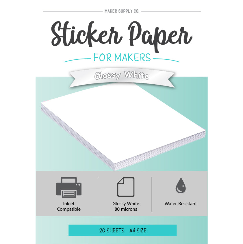 Sticker Paper - Pack of 20