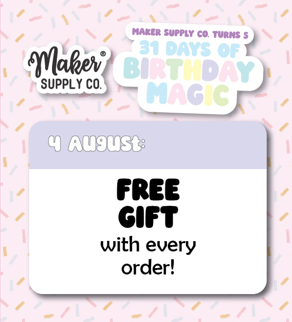 Birthday gift with purchase