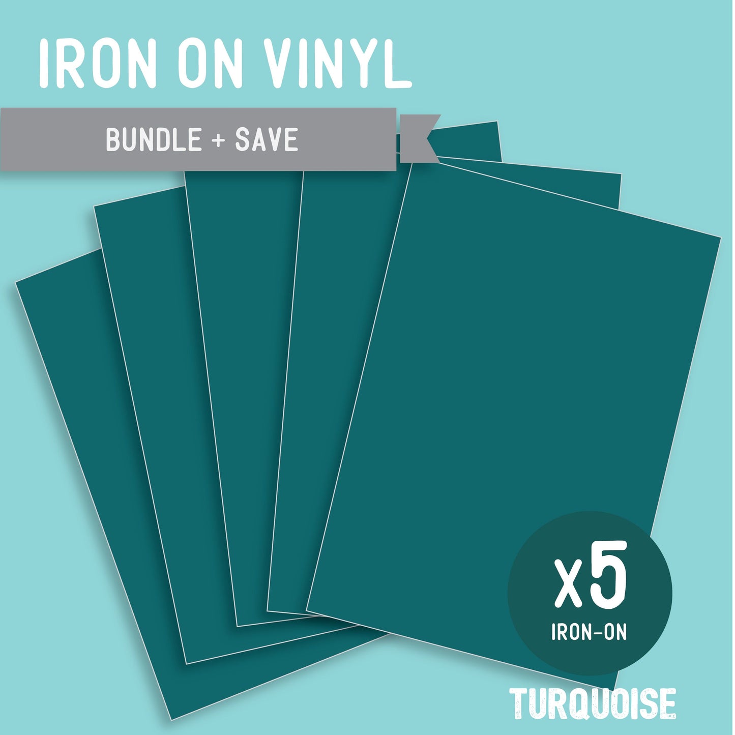 ๐๐จ๐๐ Sheets Premium HTV Iron On Vinyl