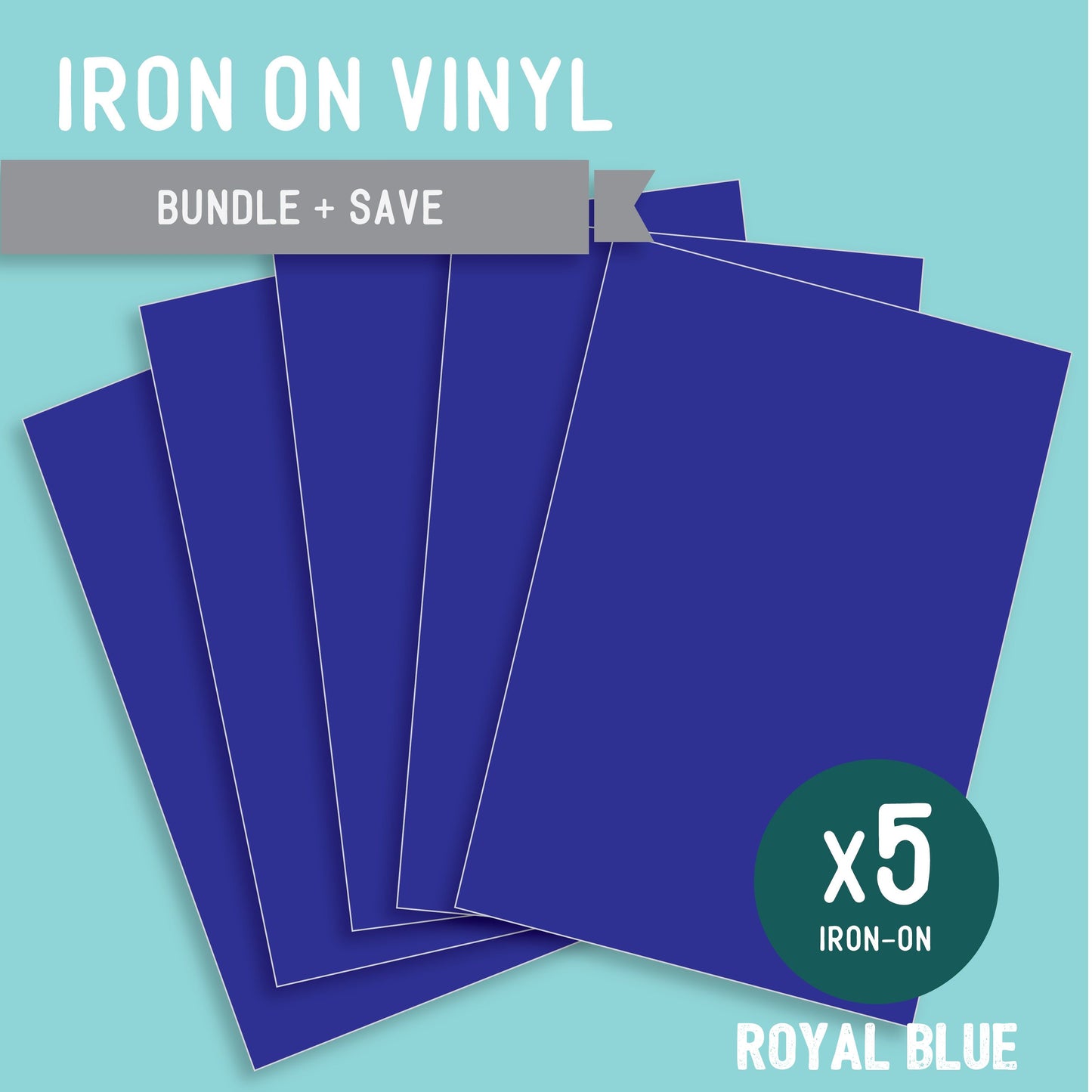 ๐๐จ๐๐ Sheets Premium HTV Iron On Vinyl