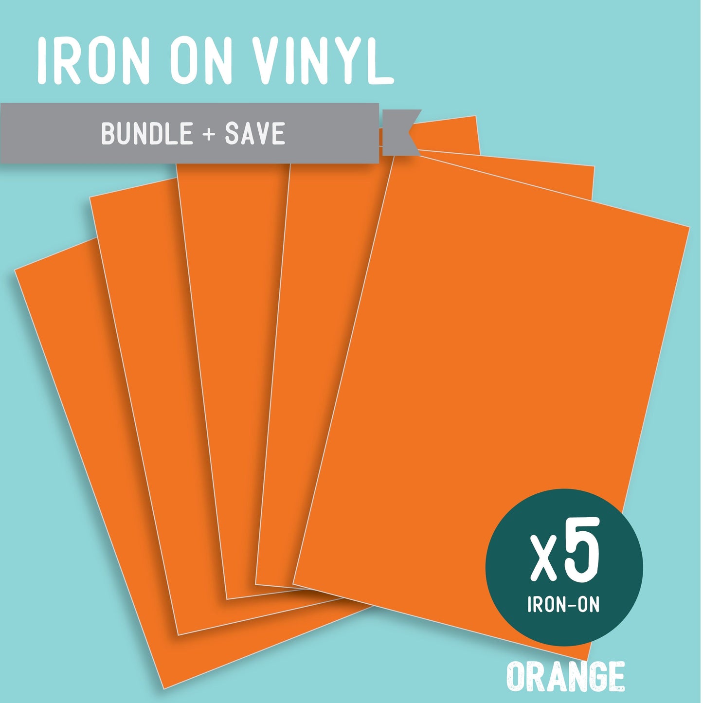 ๐๐จ๐๐ Sheets Premium HTV Iron On Vinyl