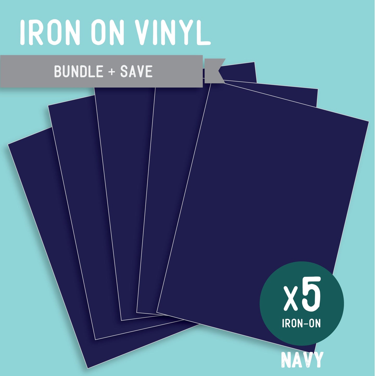 ๐๐จ๐๐ Sheets Premium HTV Iron On Vinyl