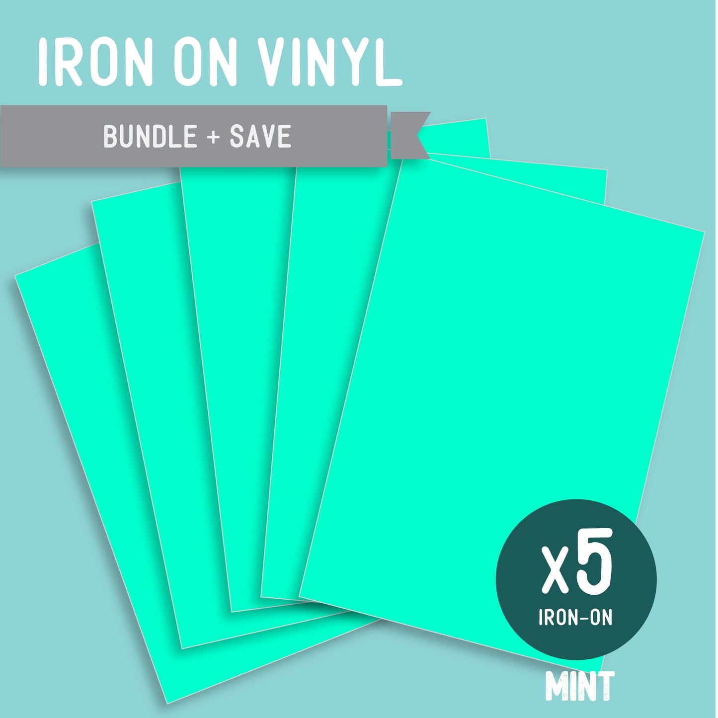 ๐๐จ๐๐ Sheets Premium HTV Iron On Vinyl