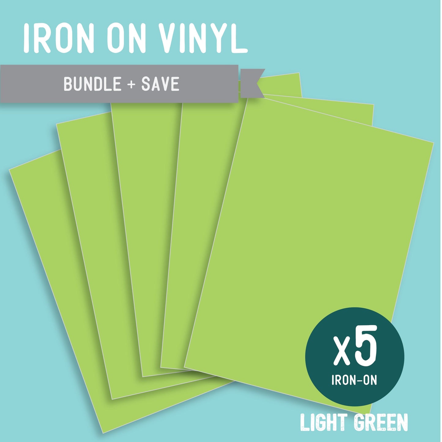๐๐จ๐๐ Sheets Premium HTV Iron On Vinyl