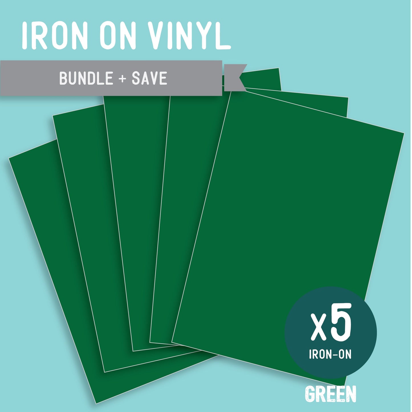 ๐๐จ๐๐ Sheets Premium HTV Iron On Vinyl