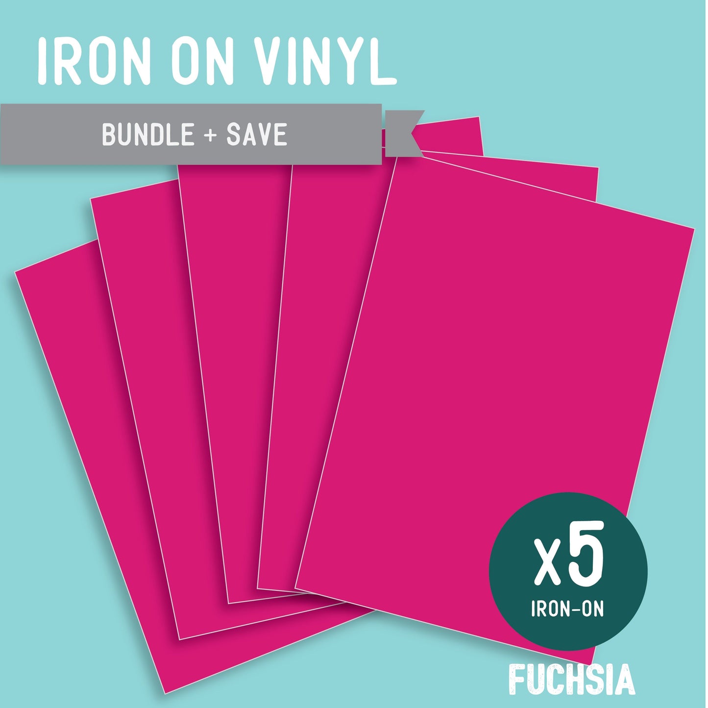 ๐๐จ๐๐ Sheets Premium HTV Iron On Vinyl