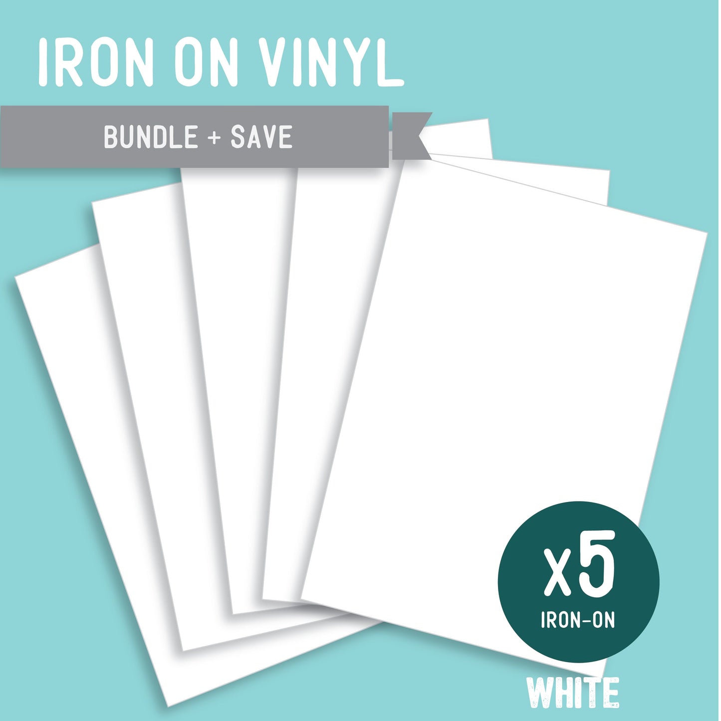 ๐๐จ๐๐ Sheets Premium HTV Iron On Vinyl