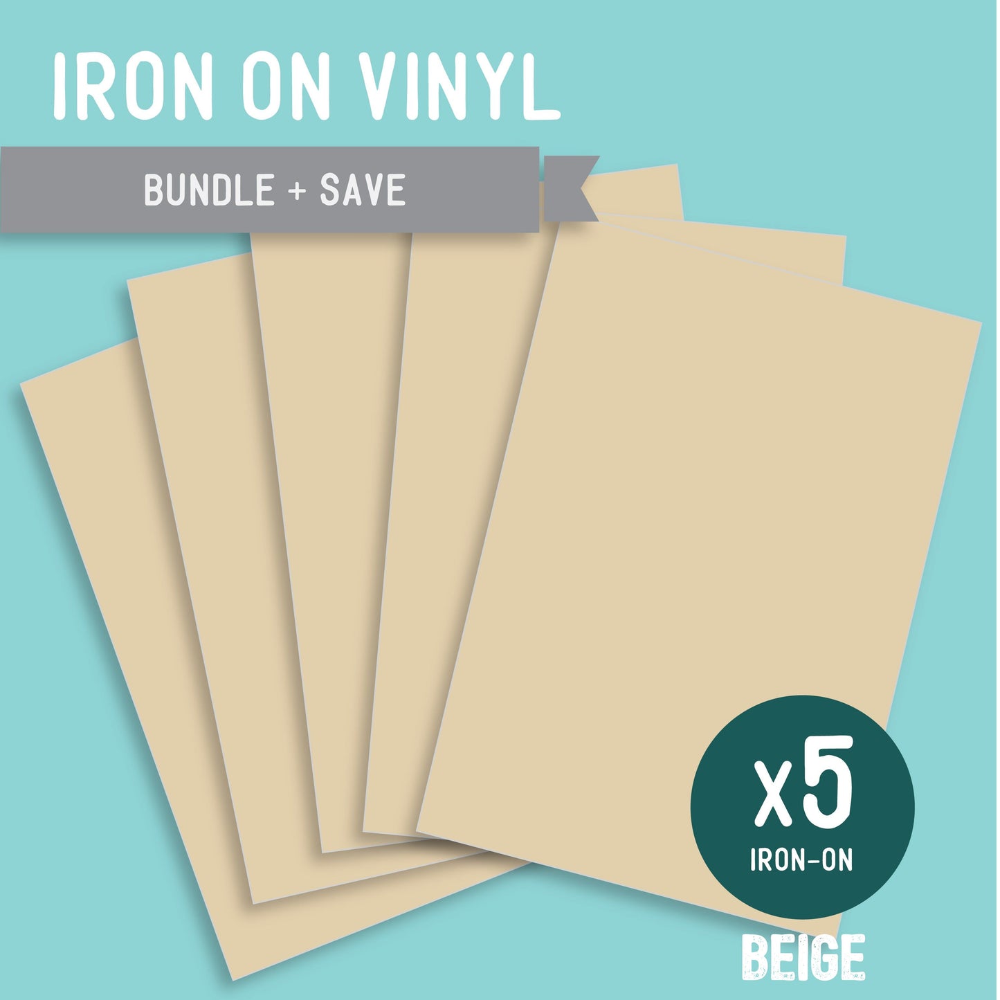 ๐๐จ๐๐ Sheets Premium HTV Iron On Vinyl