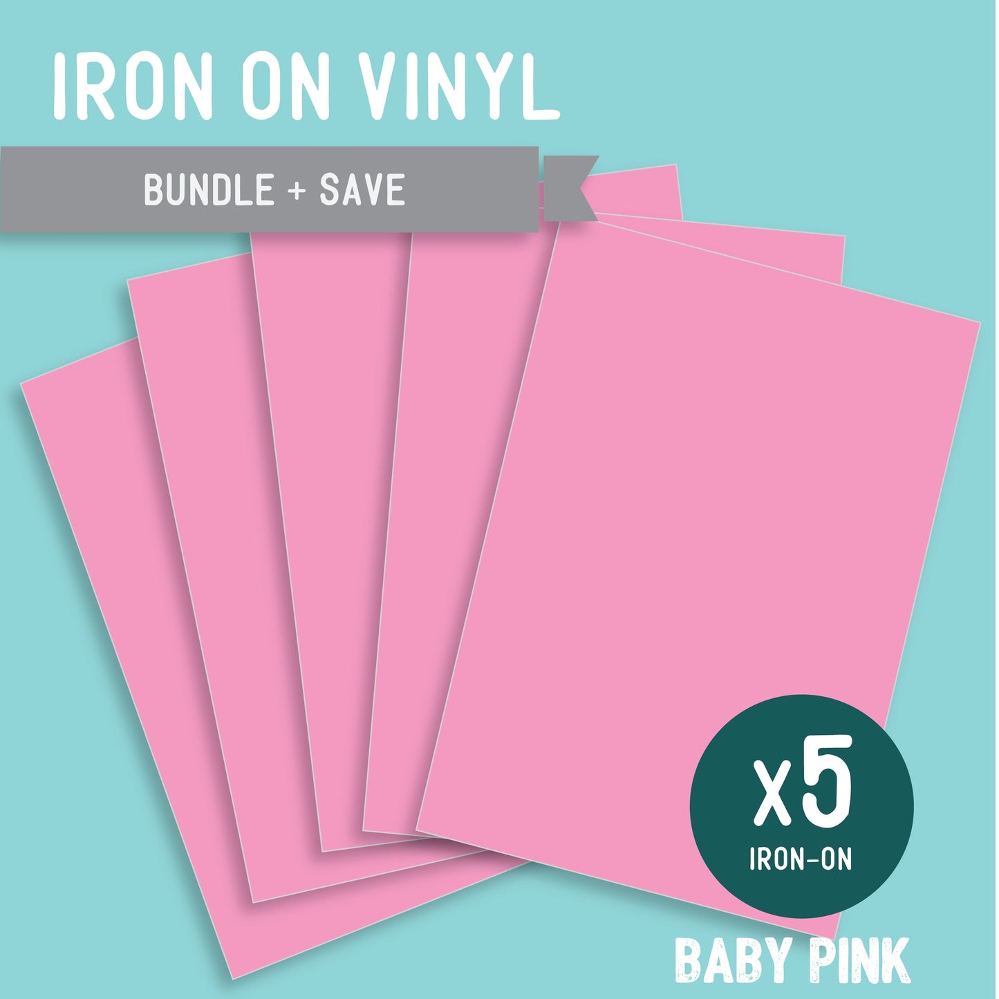๐๐จ๐๐ Sheets Premium HTV Iron On Vinyl