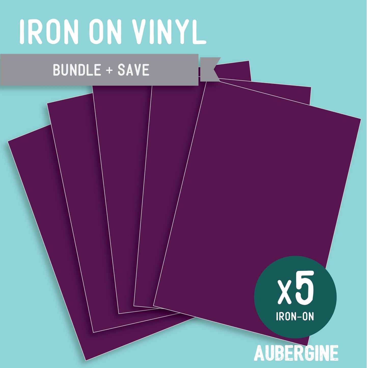 ๐๐จ๐๐ Sheets Premium HTV Iron On Vinyl