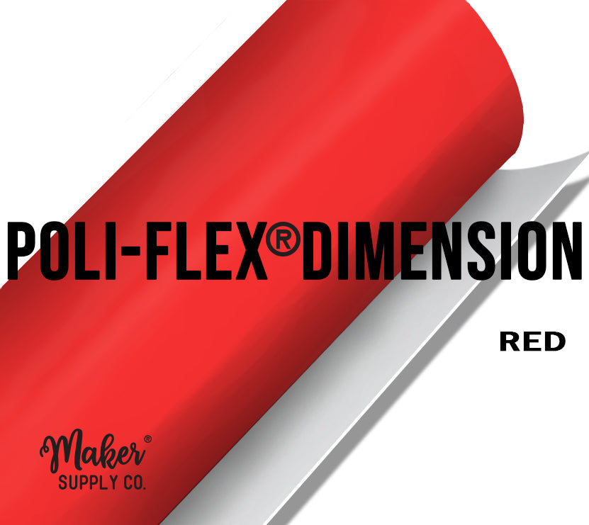 3D Dimension Iron On Vinyl