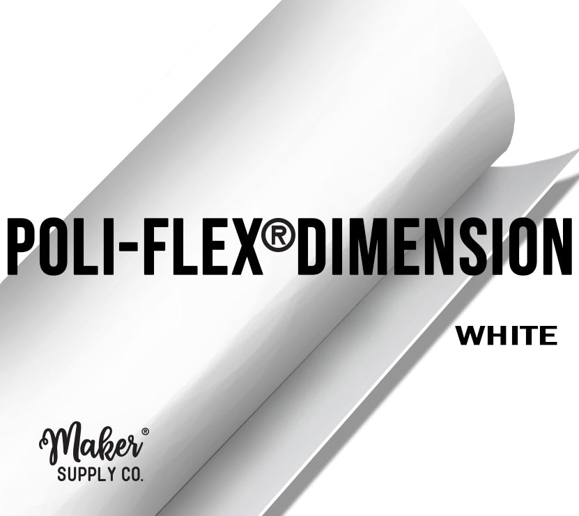 3D Dimension Iron On Vinyl