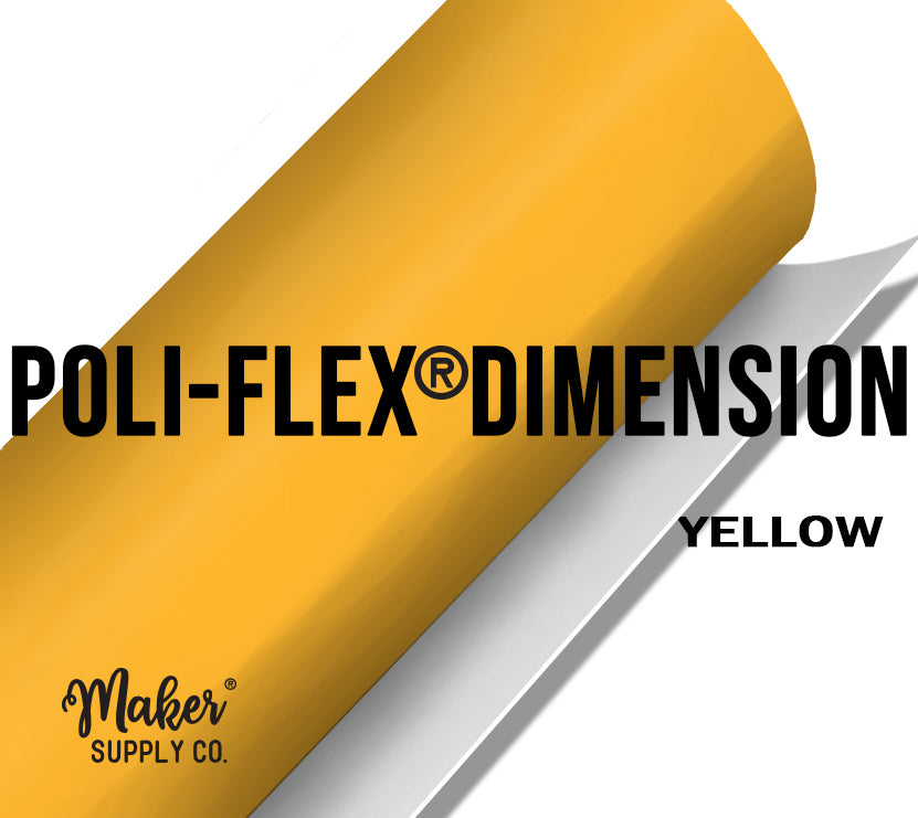3D Dimension Iron On Vinyl