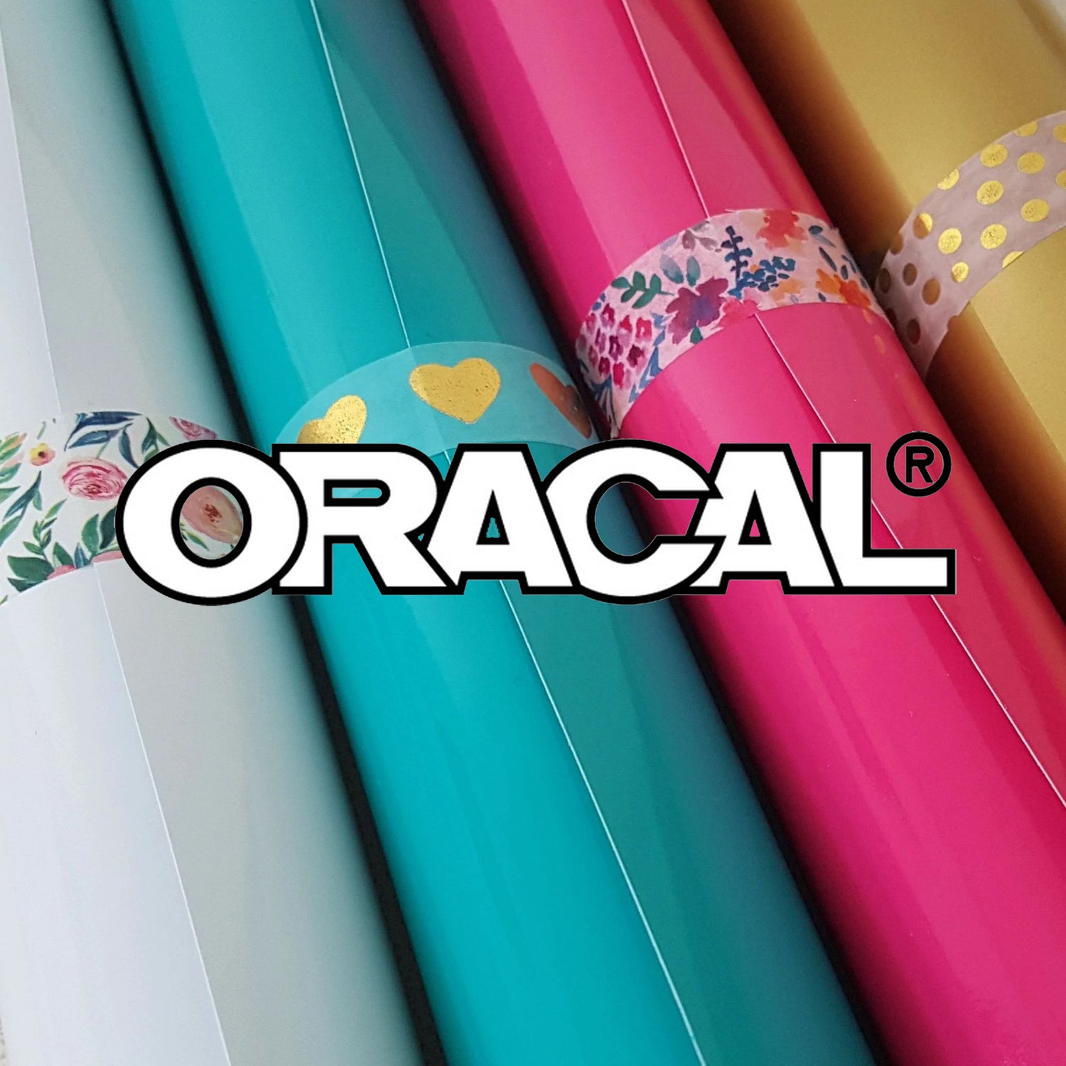 Oracal 651. Quality, permanant adhesive sticker vinyl, for use on hard surfaces.