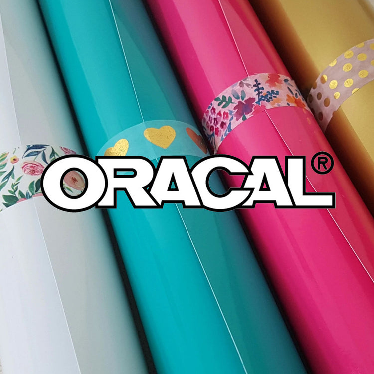 Oracal 651. Quality, permanant adhesive sticker vinyl, for use on hard surfaces.