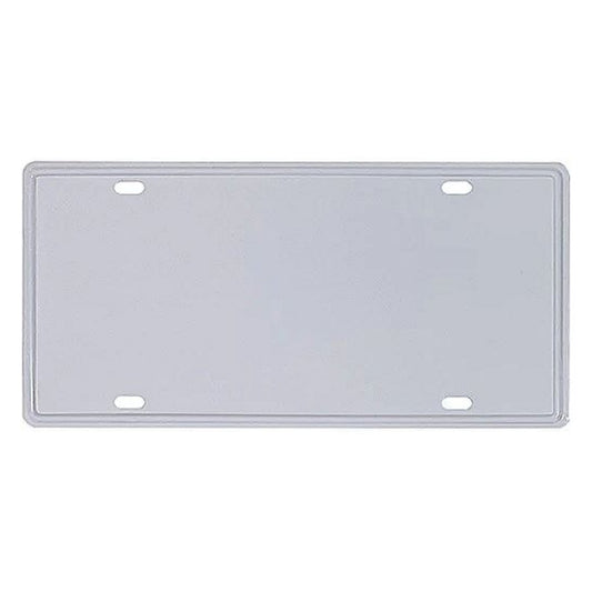 Tin Number Plate Craft Blank