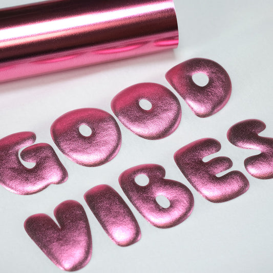 Siser EasyPuff Metallic – 3D Heat Transfer Vinyl