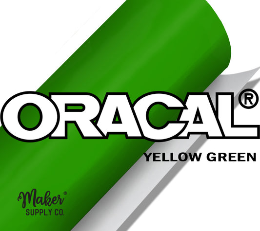 Oracal 651 - Yellow Green