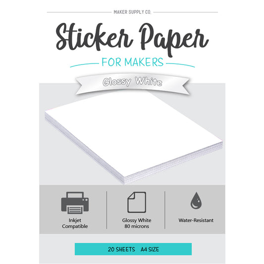 Sticker Paper - Pack of 20