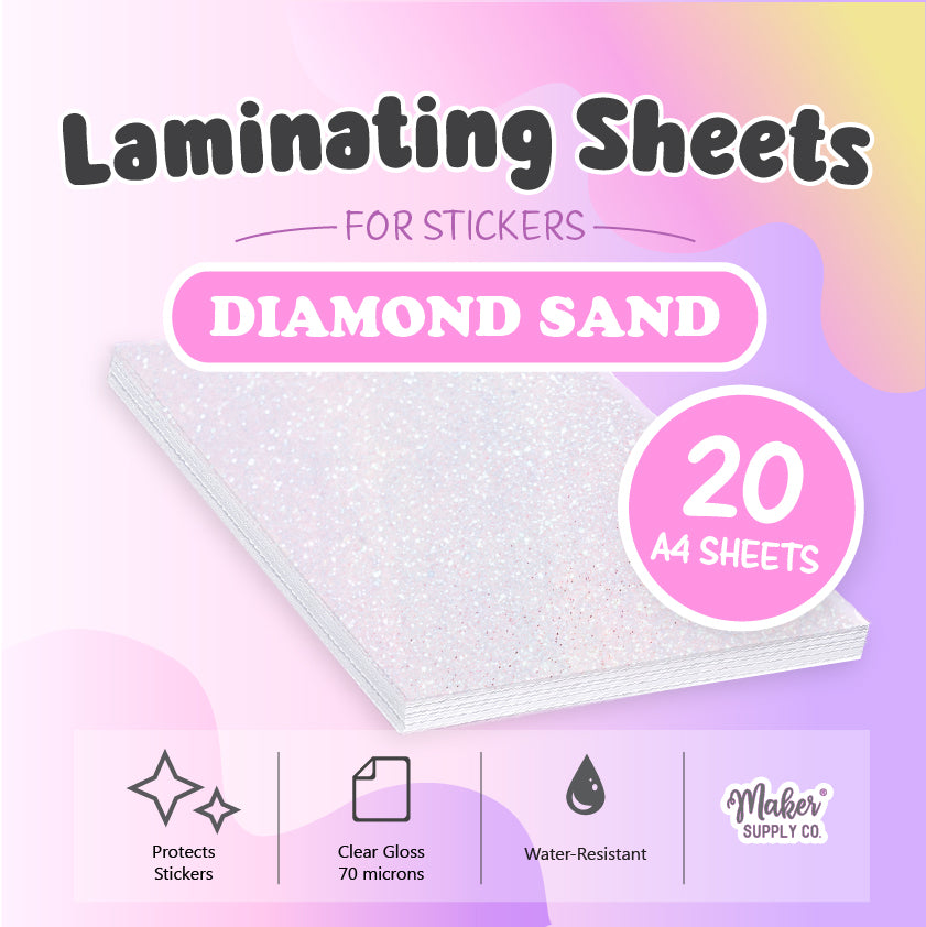 Laminating Sheets for Stickers
