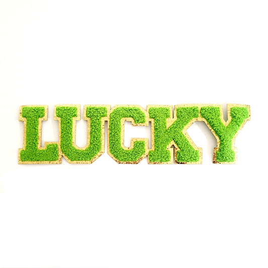 Lucky Iron on patch
