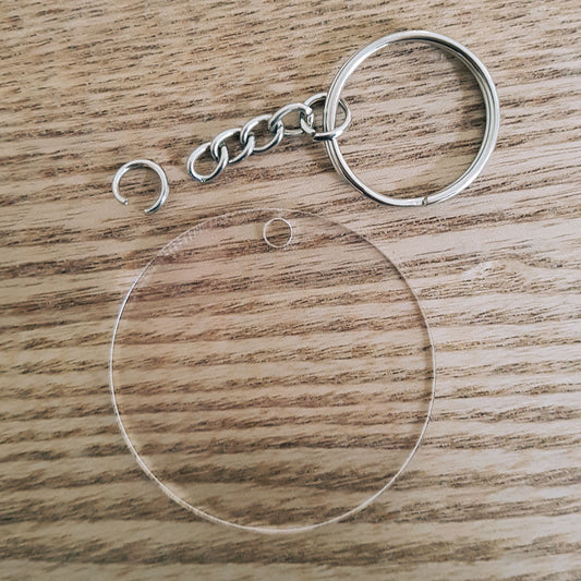 Acrylic + Keychain Combo