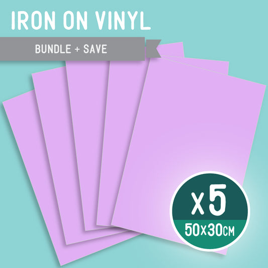 𝗕𝗨𝗟𝗞 Sheets Premium HTV Iron On Vinyl