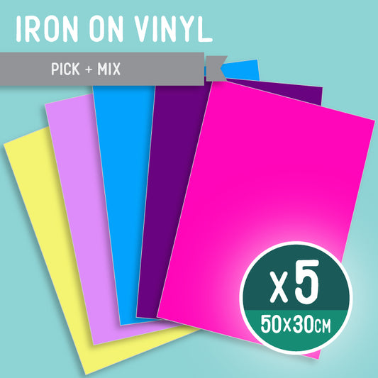 Pick+Mix HTV iron on vinyl